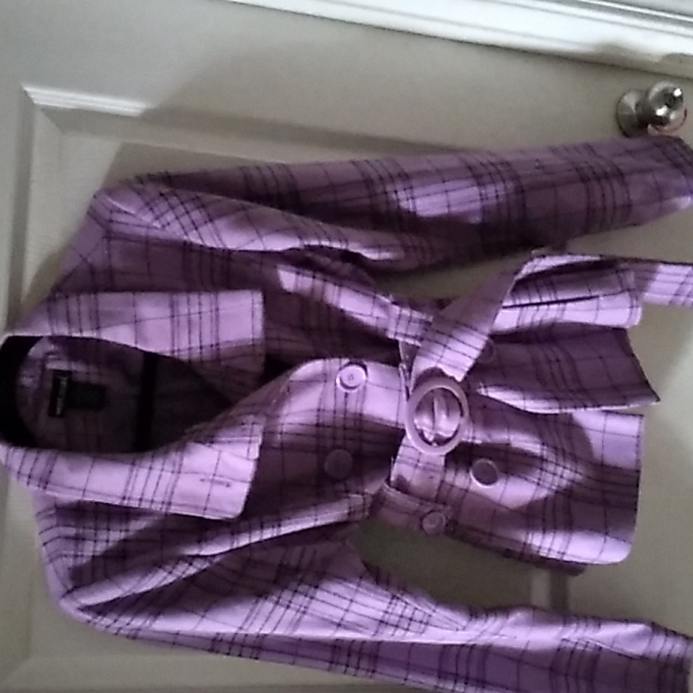 Purple coat